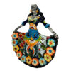 Catrina Bailarina De Ceramica 019 – Dia De Muertos - Imagen 5